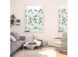 LICHTBLICK ORIGINAL Fensterfolie »Fensterfolie selbstklebend, Sichtschutz, Monstera - Grün«, 1 St., blickdicht, glattstatisch haftend