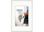 Nielsen Bilderrahmen , Silberfarben , Metall , rechteckig , 50x60 cm , Bilder & Rahmen, Bilderrahmen, Bilder - & Fotorahmen