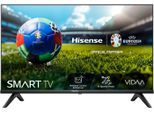 Hisense 40E41KT LED-Fernseher (100 cm/40 Zoll, Full HD, Smart-TV, Smart-TV,Triple Tuner DVB-T2 / T/C / S2 / S), schwarz