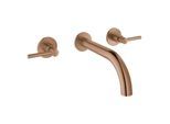 GROHE 3-Loch Waschtischarmatur Atrio 20662 FMS Hebelgriff warm sunset gebürstet, 20662DL0 20662DL0