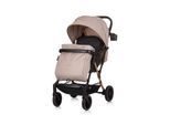 Chipolino Kinderwagen, Buggy Amber Getränkehalter Fußabdeckung faltbar bis 22 kg beige