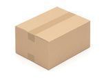 Kk Verpackungen - 1200 stk 320 x 250 x 160 mm Versand Falt Kartons Verpackungen Schachtel 1-wellig - Braun