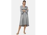 PM SELECTED Damen Stilvolles Satin Tunikakleid mit Seidenanteil in Einheitsgröße PM55