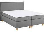 Home affaire Boxspringbett »Houssay«, inkl. Topper, 5 Breiten, 2 Härtegraden auch in Überlänge 220 cm