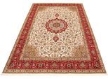 morgenland Orientteppich »Perser - Täbriz - Royal - 411 x 303 cm - rot«, rechteckig, Wohnzimmer, Handgeknüpft, Einzelstück mit Zertifikat