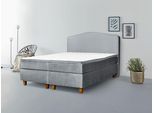 INOSIGN Boxspringbett »Jalma«, Füsse aus massiver Birke ; Inkl. Topper