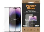 PanzerGlass Displayschutzglas »Displayschutz Apple iPhone 14 Pro Max«, (1 St., Displayschutz mit Installationshilfe EasyAligner), Kratz-& Stossfest, Antibakteriell, Berührungsempfindlich