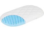 Julius Zöllner Babymatratze »Dr. Lübbe Air Plus, Allergiker geeignet (Hausstauballergiker)«, 5 cm hoch, Raumgewicht: 5 kg/m³, (1 St.), Matratze für Stubenwagen, Grösse: 47x82 cm