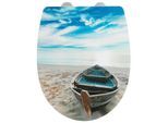 WENKO WC-Sitz »Boat High Gloss«, (1 St.), Thermoplast