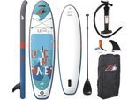 SUP-Board F2 "Surfer Kid" Wassersportboards Gr. 9,2 280 cm, blau Stand Up Paddle Paddling