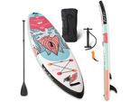 SUP-Board F2 "Feel Free" Wassersportboards Gr. 11,2 340 cm, pink Stand Up Paddle Paddling