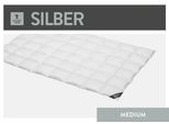 SPESSARTTRAUM Daunenbettdecke »Silber«, leicht, Füllung 100% Daunen, Bezug 100% Baumwolle, (1 St.), hergestellt in...