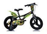 Dino Kinderfahrrad »Dinosaurier T-Rex«, 1 Gang, mit Stützrädern, Frontschild und coolen Schutzblechen
