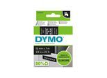 DYMO Original D1-Etikettenband | weiß auf schwarz | 12 mm x 7 m | selbstklebendes Schriftband | für LabelManager-Beschriftungsgerät