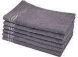 Dyckhoff Gästehandtücher »Wave«, (Set, 6 St.), mit Jacquard-Bordüre