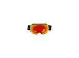 Skibrille WHISTLER "WS9000", orange (schwarz, orange), Sportbrillen, mit austauschbaren Gläsern