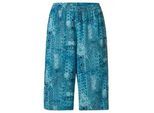 Viskose-Hose, Druck blau, 42