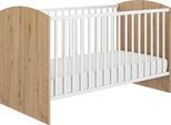 Galipette Babybett »ARTHUR«, Babybett 70x140 mit Lattenrost, in zwei Höhen verstellbar