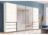 Schwebetürenschrank WIMEX "Level by fresh to go", weiß, B:300cm H:236cm T:65cm, Schränke, Schwebetürenschrank, mit Synchronöffnung