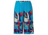 Viskose-Hose, Druck blau, 42