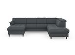 sit&more Wohnlandschaft »Marano U-Form«, inklusive Kopfteilverstellung, wahlweise mit Bettfunktion, Bettkasten