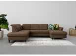sit&more Wohnlandschaft »Maggiore U-Form«, wahlweise mit Kopfteilverstellung, Bettfunktion und Stauraum