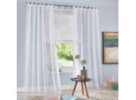 my home Raffrollo »Belem«, mit Schlaufen, Transparent, Voile, Polyester