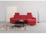 sit&more Ecksofa "Quincy L-Form" wahlweise mit Bettfunktion und Bettkasten