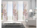 Vision S Schiebegardine »MARMOSA 5er SET«, (5 St.), Bambus-Optik, Digital bedruckt