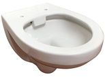 ADOB Tiefspül-WC, spülrandlos, inkl. Schallschutzmatte