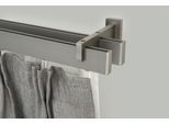 GARESA Innenlaufschiene »FLAT«, 2 läufig-läufig, Wunschmasslänge, Rechteckprofil, Wandmontage, perfekter Lauf, modern, verlängerbar