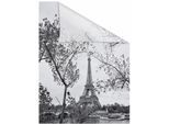 LICHTBLICK ORIGINAL Fensterfolie »Paris«, 1 St., blickdicht, strukturiertKlebepunkte, selbstklebend, Sichtschutz
