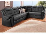 Ecksofa SIT & MORE "Bellevue L-Form", schwarz, B:265cm H:94cm T:215cm, PRIMABELLE-Microfaser (100% Polyester);SOFTLUX-Kunstleder;Luxus-NaturLEDER, Sofas, Ecksofa, wahlweise mit Bettfunktion