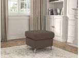 Stauraumhocker SIT & MORE "Visby", grau (taupe), B:58cm H:48cm, Hocker, auch erhältlich in dem mit Wasser zu reinigendem "Soft clean" Bezug