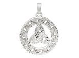 Kettenanhänger JOBO "Amulett", silber (silber 925), Schmuckanhänger, Damen, Silber 925 (Sterlingsilber), Kettenanhänger, 925 Silber