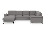 Places of Style Wohnlandschaft »Calando U-Form«, wahlweise mit Bettfunktion, Bettkasten und Armteilfunktion
