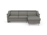 Ecksofa SIT & MORE "Freetown L-Form", grau (anthrazit), B:257cm H:84cm T:166cm, Sofas, Ecksofa, inklusive Kopfteilverstellung und komfortablem Federkern