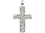 Kreuzanhänger JOBO "Anhänger Kreuz", silber (silber 925), Schmuckanhänger, Damen, Silber 925 (Sterlingsilber), 925 Silber