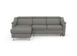 Ecksofa SIT & MORE "Freetown L-Form", grau (anthrazit), B:257cm H:84cm T:166cm, Sofas, Ecksofa, inklusive Kopfteilverstellung und komfortablem Federkern