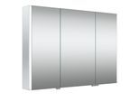Spiegelschrank WELLTIME "Ahus", transparent (gespiegelt), B:100cm H:70cm T:13cm, Schränke, Spiegelschrank, Mit Soft-Close-Funktion, inklusive Beleuchtung, Breite 100 cm, FSC