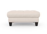 Stauraumhocker SIT & MORE "Westham", beige (creme), B:101cm H:47cm T:66cm, 100% Polyester, Hocker, wahlewise mit/ohne Federkern