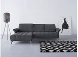 INOSIGN Ecksofa »Fresh L-Form«, Federkern, wahlweise Kopfteilverstellung und motorischer Vorziehsitz