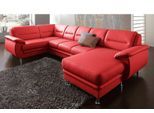sit&more Wohnlandschaft »Mailand U-Form«, wahlweise mit Bettfunktion, frei im Raum stellbar