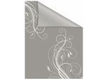 LICHTBLICK ORIGINAL Fensterfolie »Floral«, 1 St., blickdicht, strukturiertKlebepunkte, selbstklebend, Sichtschutz