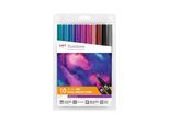 TOMBOW Faserstift »ABT Dual Brush Ga«, Bruchsicher, Wasservermalbar