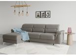 sit&more Ecksofa »Sinatra L-Form«, mit Recamiere, optinal mit Kopfteilverstellung und Armteilfunktion