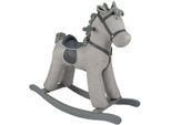 Knorrtoys® Schaukelpferd »Grey Horse«, mit Sound