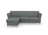 sit&more Ecksofa »Visby L-Form«, Wahlweise mit Bettfunktion und Bettkasten, frei im Raum stellbar