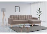 sit&more Ecksofa "Lavida L-Form" wahlweise mit Kippfunktion und Bettkasten