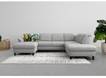 sit&more Wohnlandschaft "Maggiore U-Form" wahlweise mit Kopfteilverstellung, Bettfunktion und Stauraum